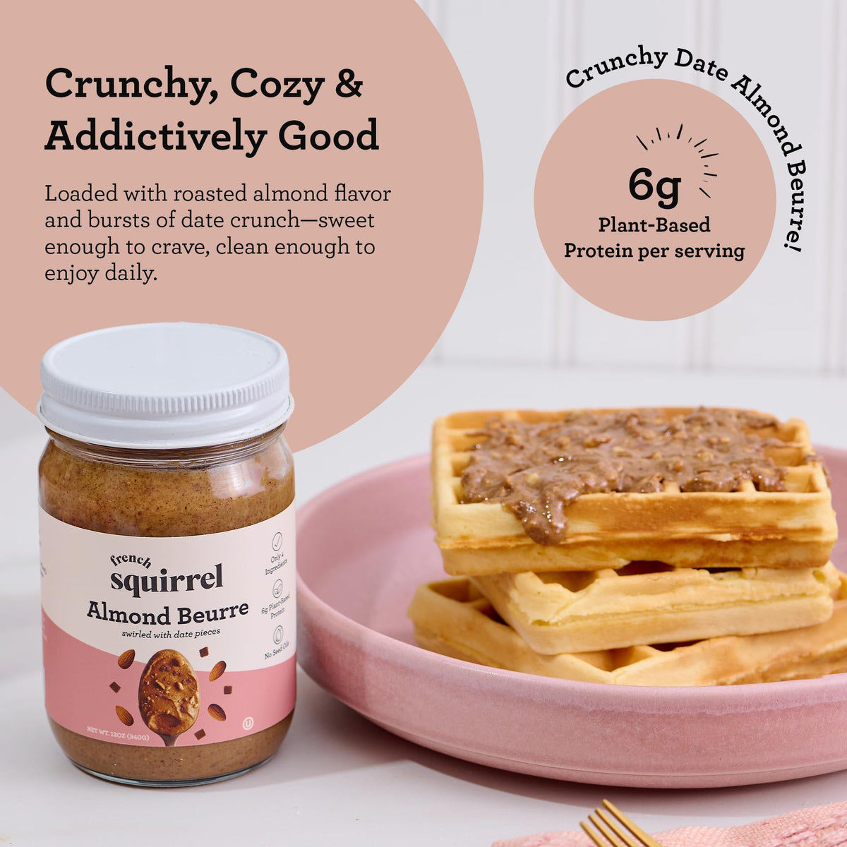 French Squirrel Almond Butter and Peanut Butter