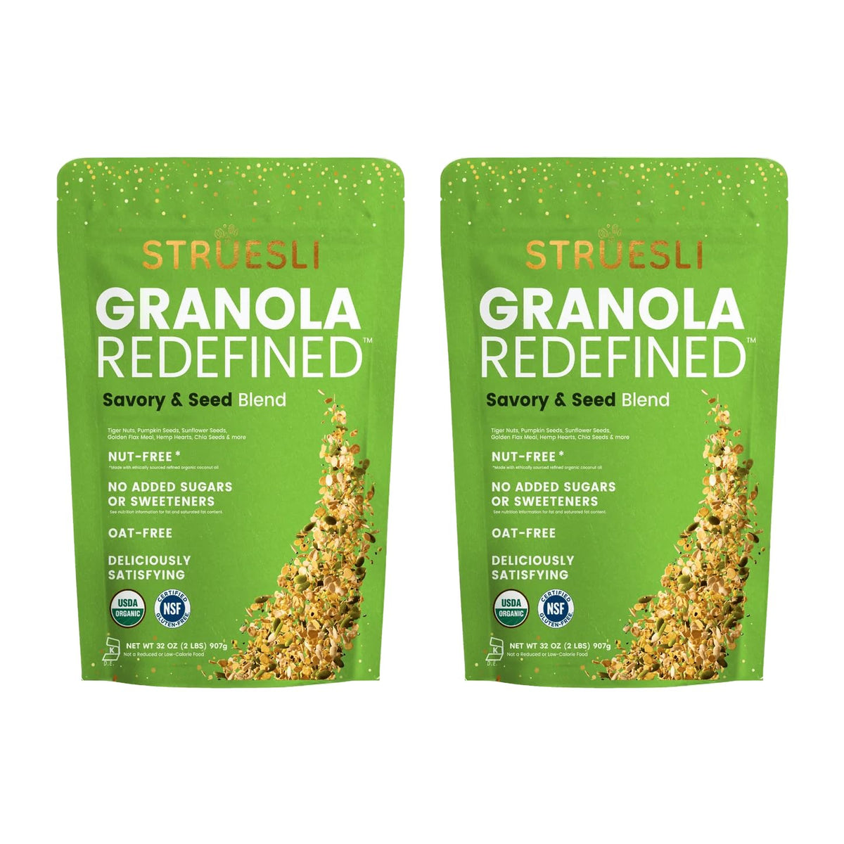 Struesli Organic Grain-Free Granola with Chia Seeds