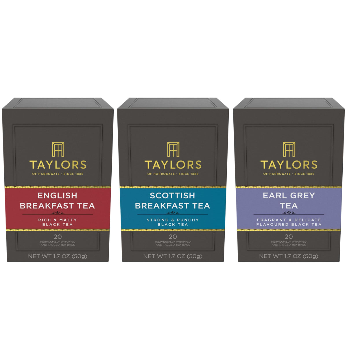 Taylors of Harrogate Black Tea Variety Pack Assortment