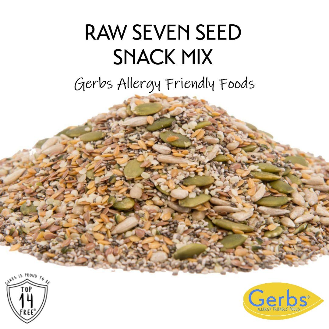 Gerbs Super 7 Seed Snack Mix for Healthy Snacking, 4 lb