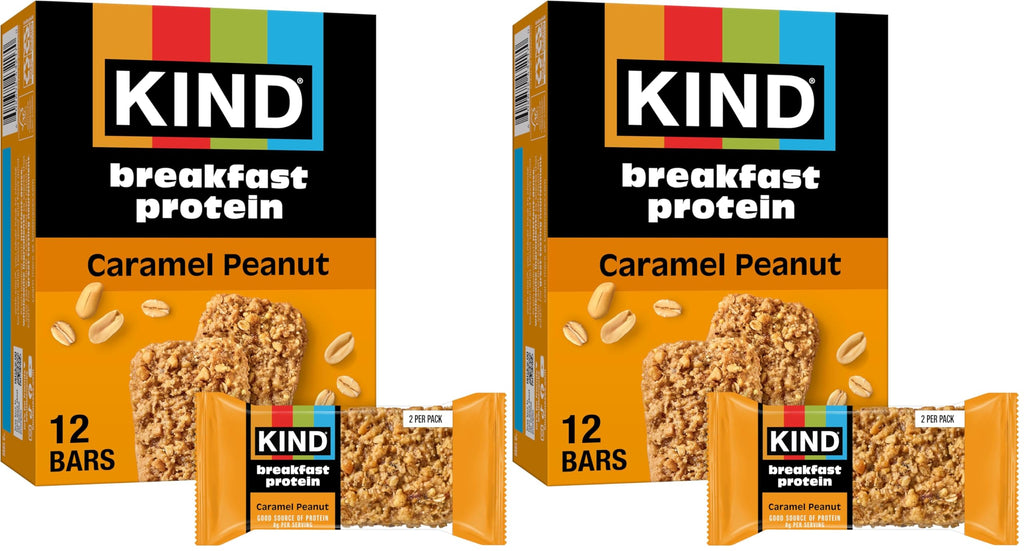 KIND Breakfast Protein Bars, Gluten-Free, 6 Twin Packs