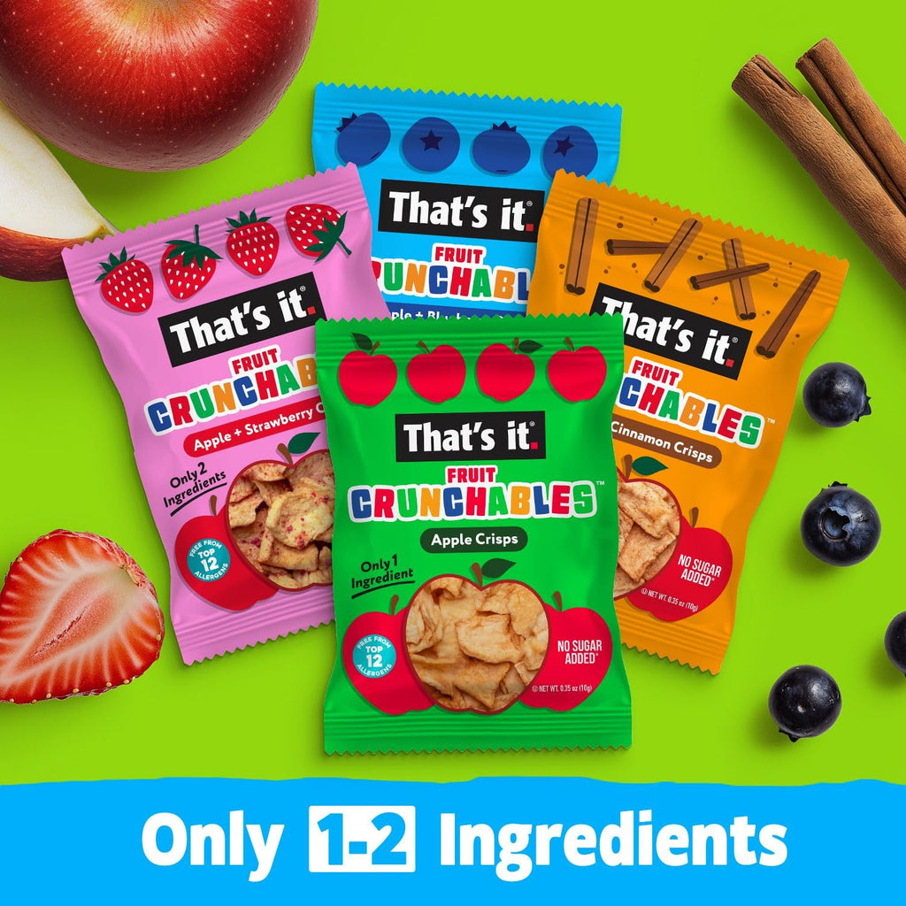 That's It. 100% Fruit Crunchables Variety Pack, 16-Pack