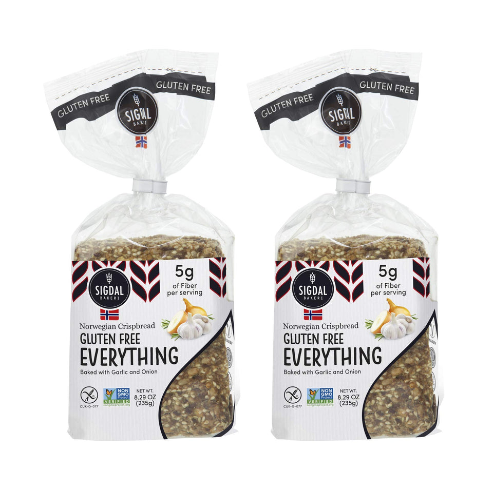 Sigdal Bakeri Crispbread Crackers for Snacks & Toppings