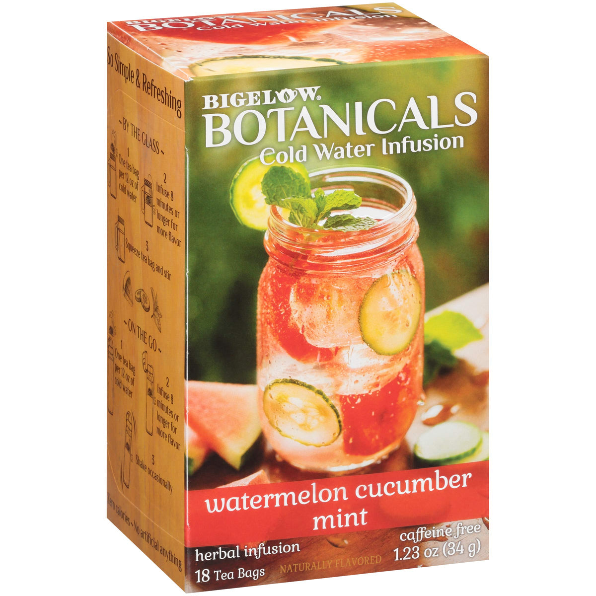 Bigelow Botanicals Caffeine-Free Flavored Herbal Tea Bags