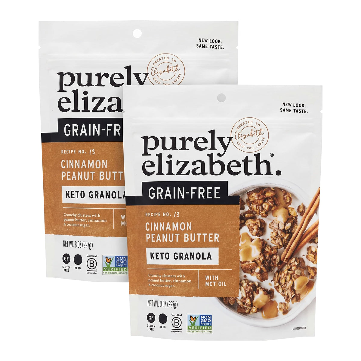 Purely Elizabeth Grain-Free Gluten-Free Granola, Non-GMO