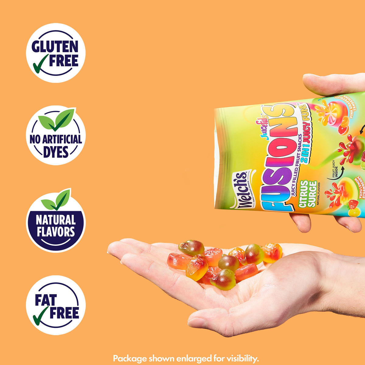 Welch's Fusions Gluten-Free Fruit Snacks Variety, 50 Count