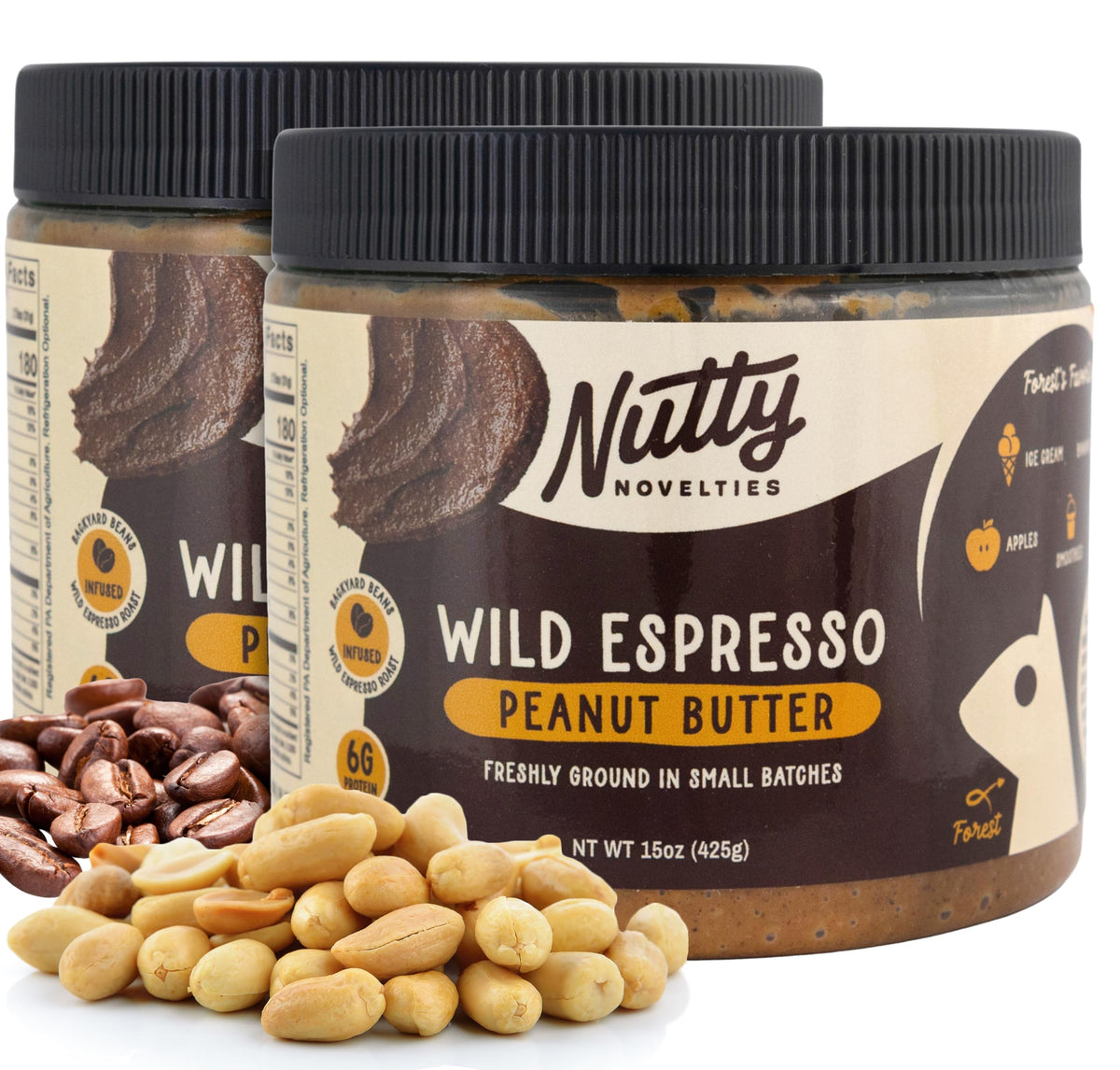 Nutty Novelties All-Natural High-Protein Peanut Butter