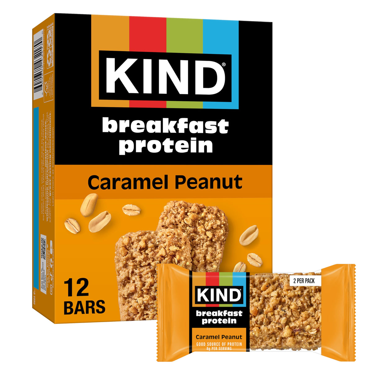 KIND Breakfast Protein Bars, Gluten-Free, 6 Twin Packs
