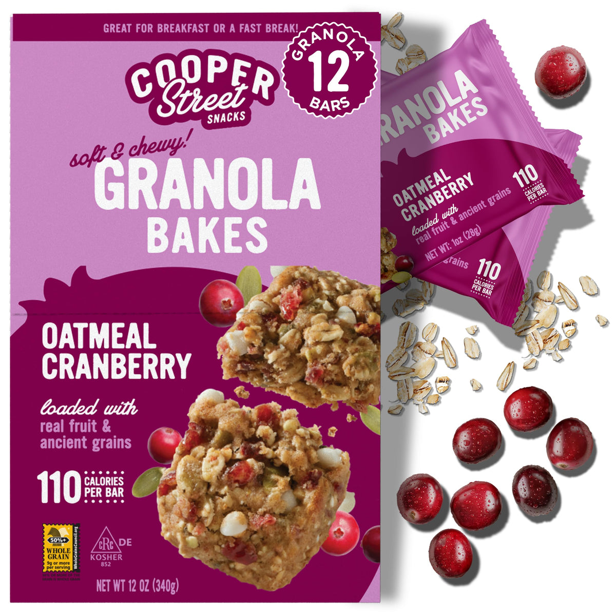 Cooper Street Soft-Baked Oat, Grain & Seed Granola Bars