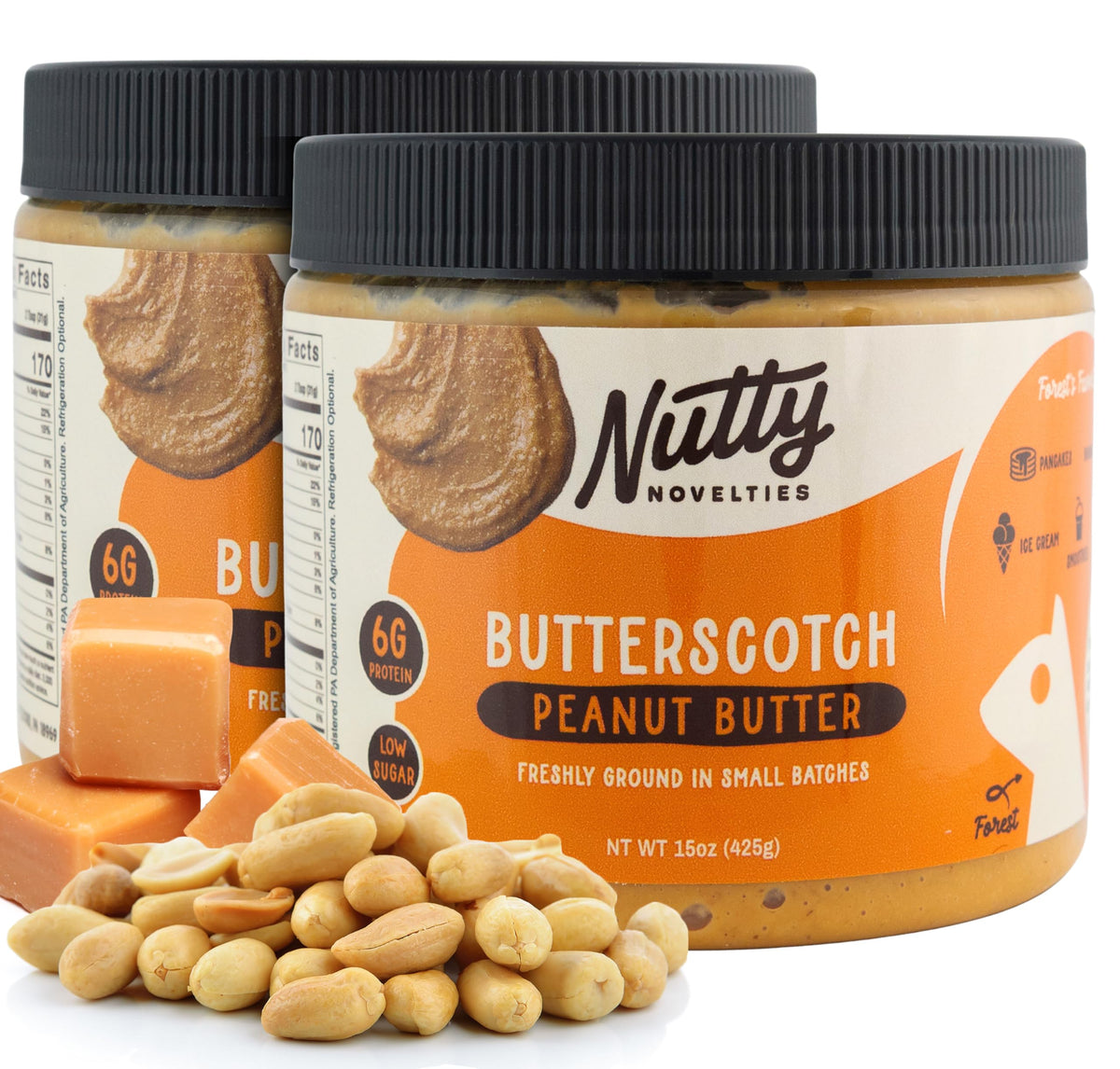 Nutty Novelties All-Natural High-Protein Peanut Butter