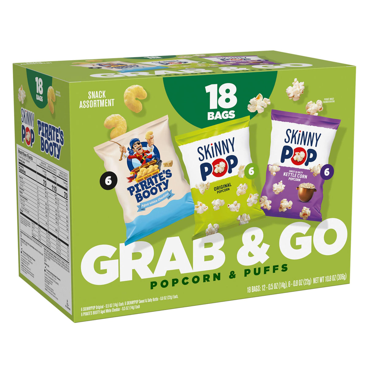 SkinnyPop Gluten-Free Non-GMO Popcorn for Everyday Snacking