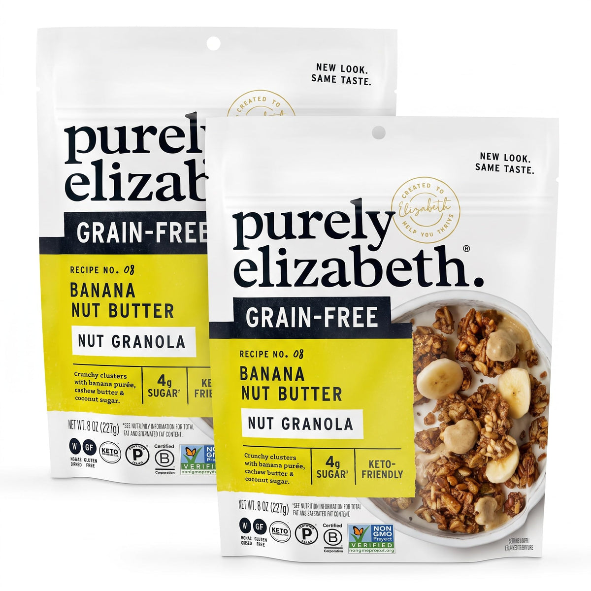 Purely Elizabeth Grain-Free Gluten-Free Granola, Non-GMO