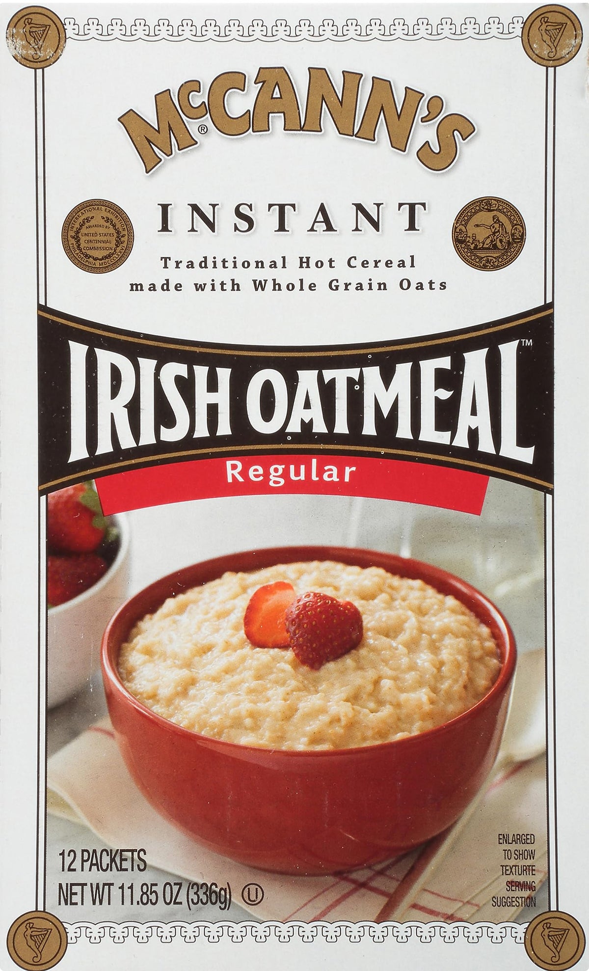 McCann's Vanilla Honey Instant Oatmeal Cups, 1.9 oz, 12-Pack