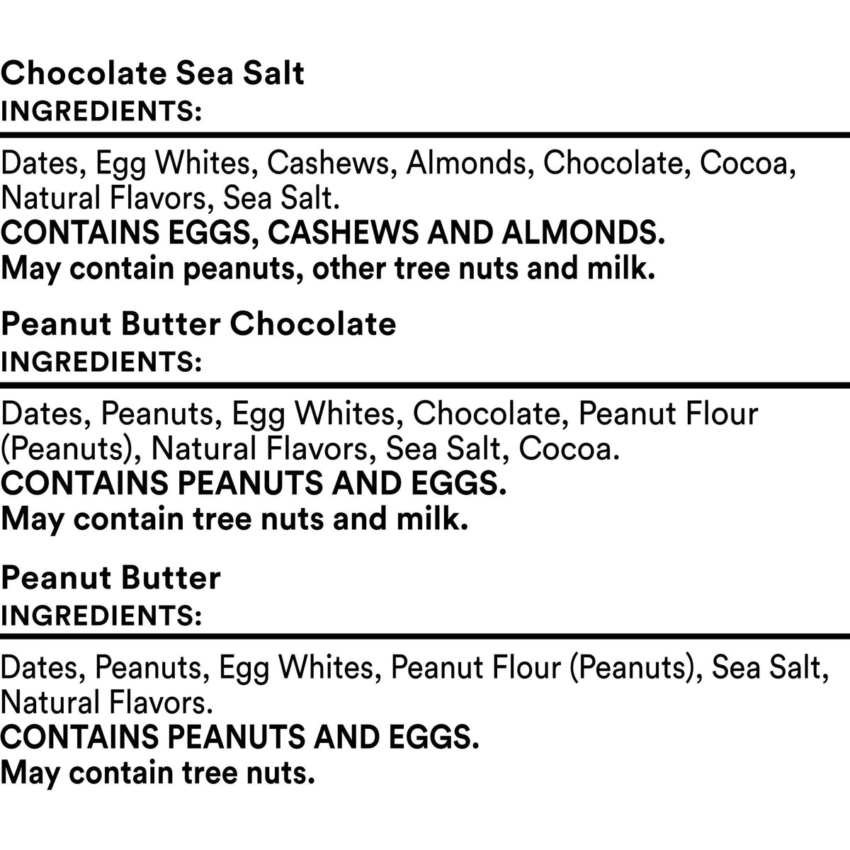 RXBAR Gluten-Free Protein Bars, 3-Flavor Variety, 10-Pack