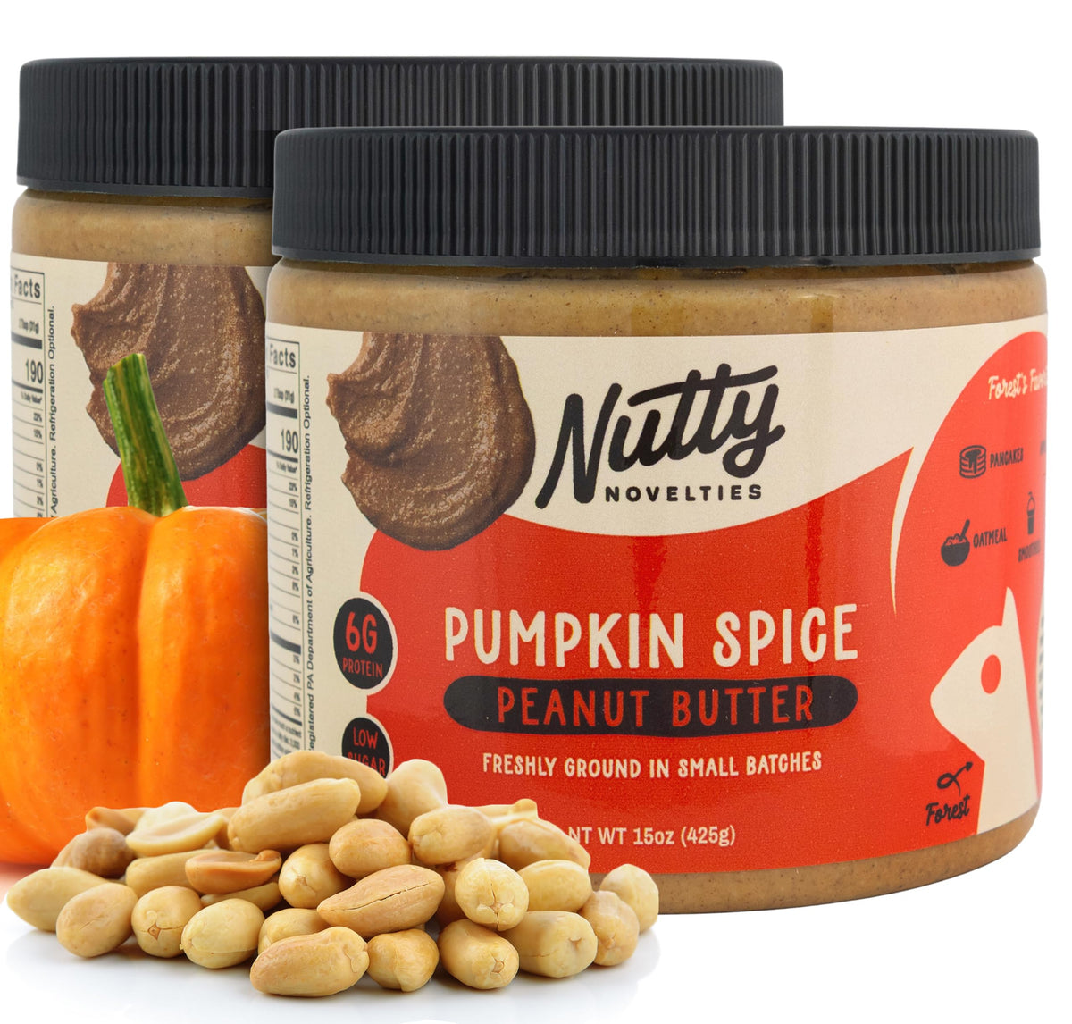 Nutty Novelties All-Natural High-Protein Peanut Butter