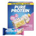 Pure Protein Gluten-Free Low-Sugar Bars, 1.76 oz, 12-Pack