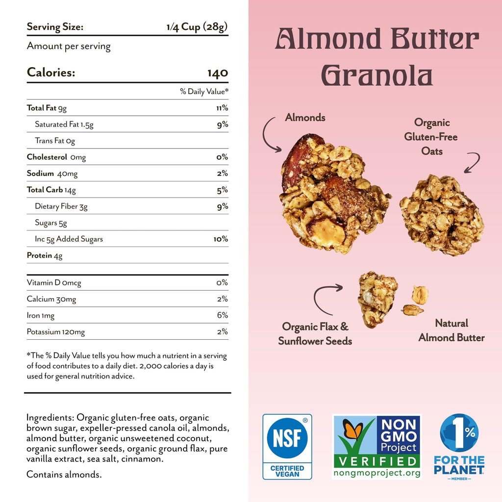 Granola Breakfast Cereal, 12 oz Single Package