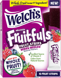 Welch's Absolute Fruitfuls Fruit Strips for Snacking