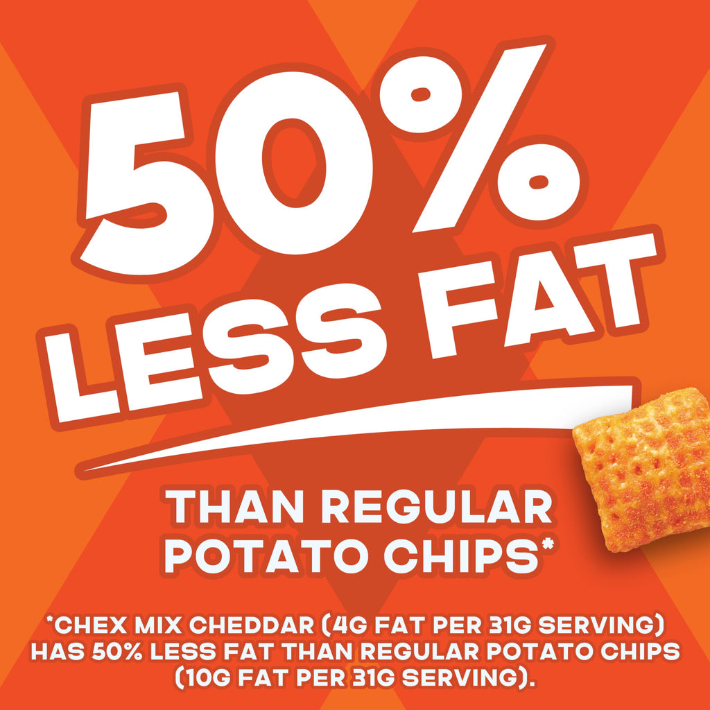 Chex Mix Crunchy Snack Mix, 20 oz Resealable Tub