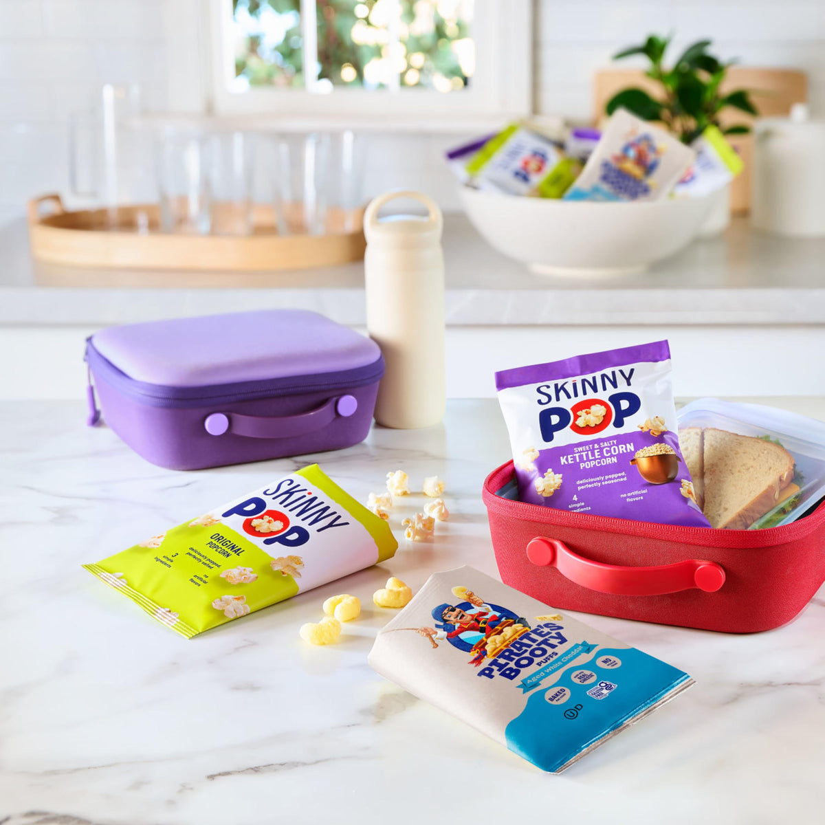 SkinnyPop Gluten-Free Non-GMO Popcorn for Everyday Snacking