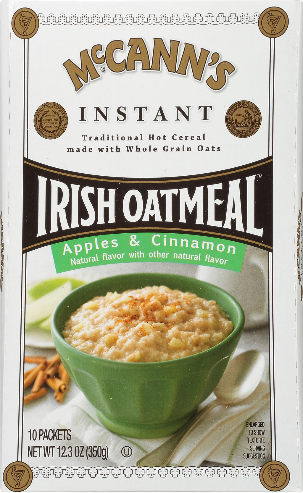 McCann's Vanilla Honey Instant Oatmeal Cups, 1.9 oz, 12-Pack