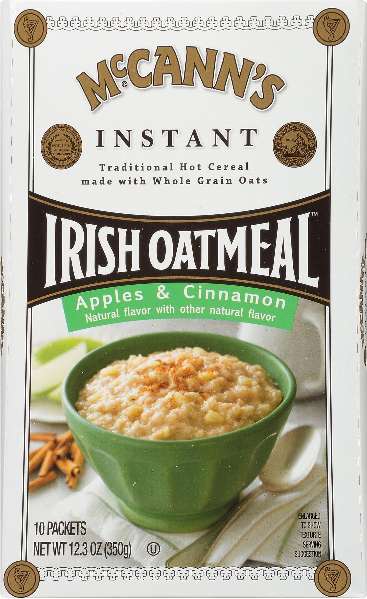 McCann's Vanilla Honey Instant Oatmeal Cups, 1.9 oz, 12-Pack