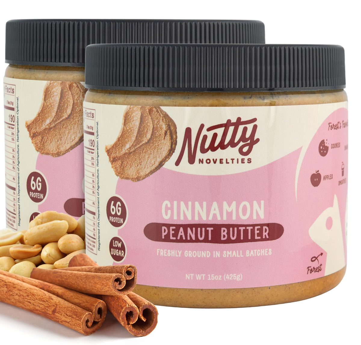 Nutty Novelties All-Natural High-Protein Peanut Butter