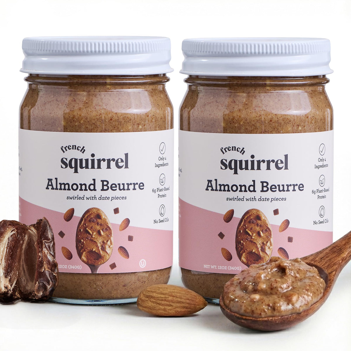 French Squirrel Almond Butter and Peanut Butter