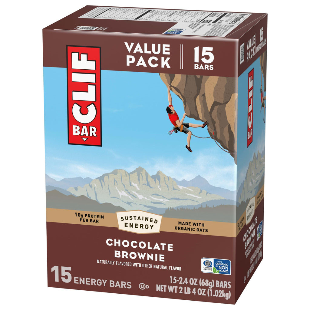CLIF BAR White Chocolate Macadamia Energy Bars, 15-Pack
