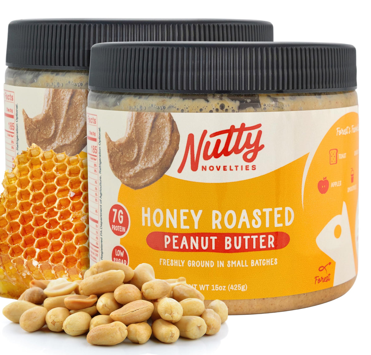 Nutty Novelties All-Natural High-Protein Peanut Butter