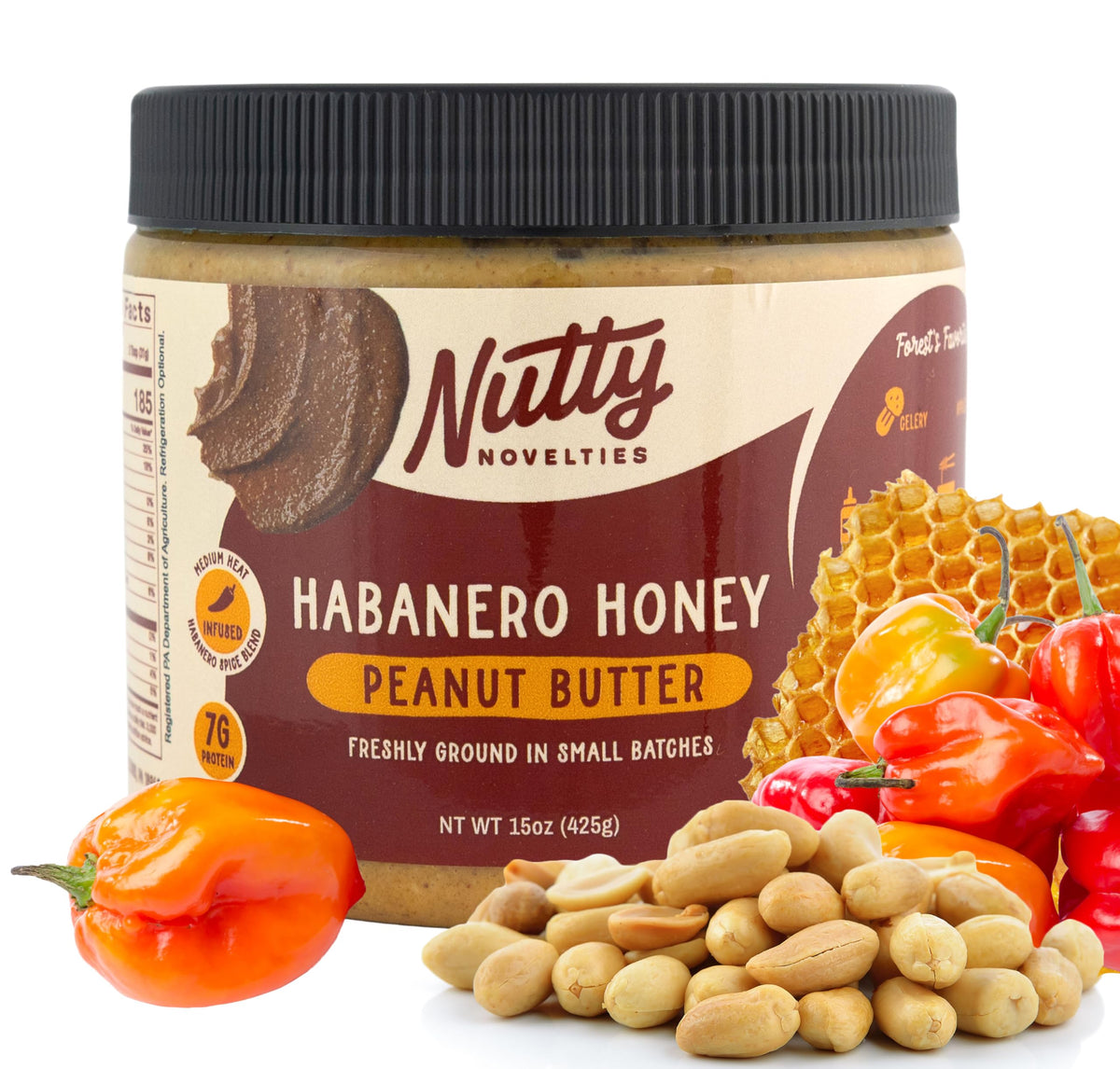 Nutty Novelties All-Natural High-Protein Peanut Butter