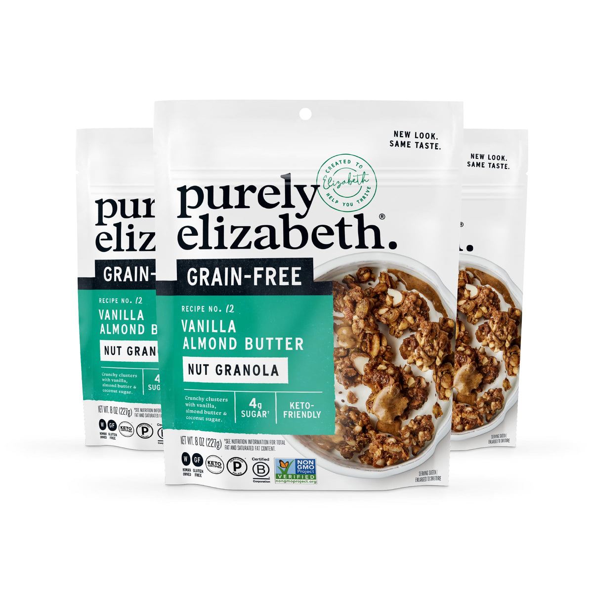 Purely Elizabeth Grain-Free Gluten-Free Granola, Non-GMO