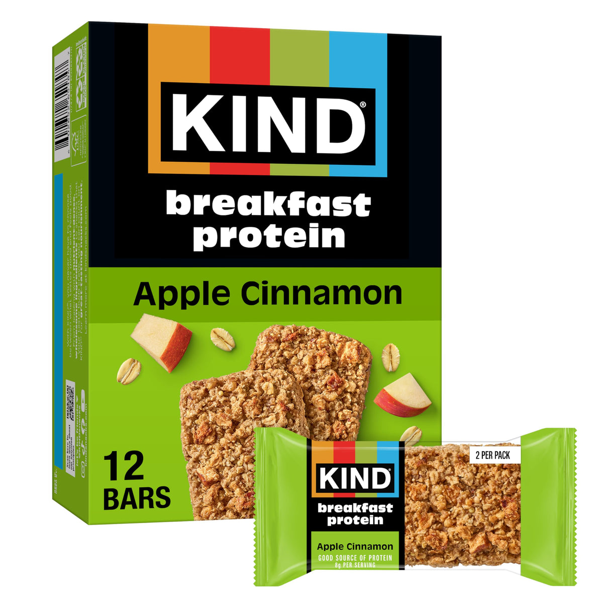 KIND Breakfast Protein Bars, Gluten-Free, 6 Twin Packs