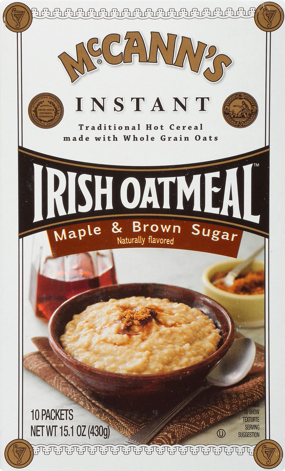 McCann's Vanilla Honey Instant Oatmeal Cups, 1.9 oz, 12-Pack