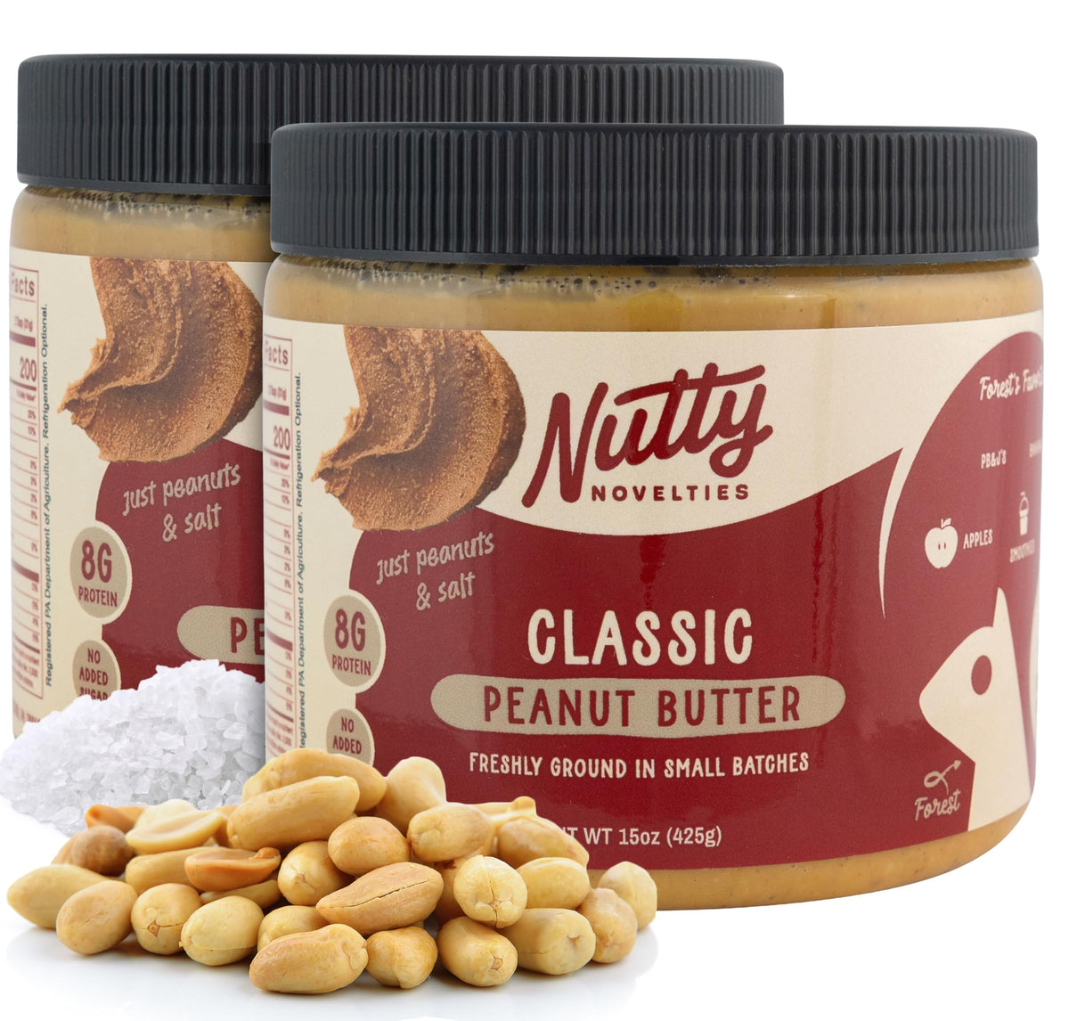 Nutty Novelties All-Natural High-Protein Peanut Butter