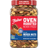Fisher Snack Assorted Nuts Variety for Everyday Snacking