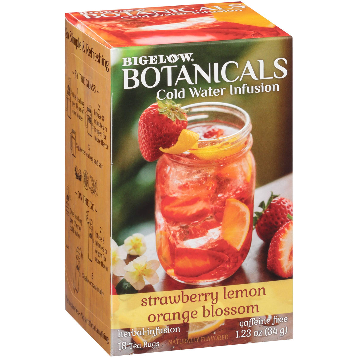 Bigelow Botanicals Caffeine-Free Flavored Herbal Tea Bags