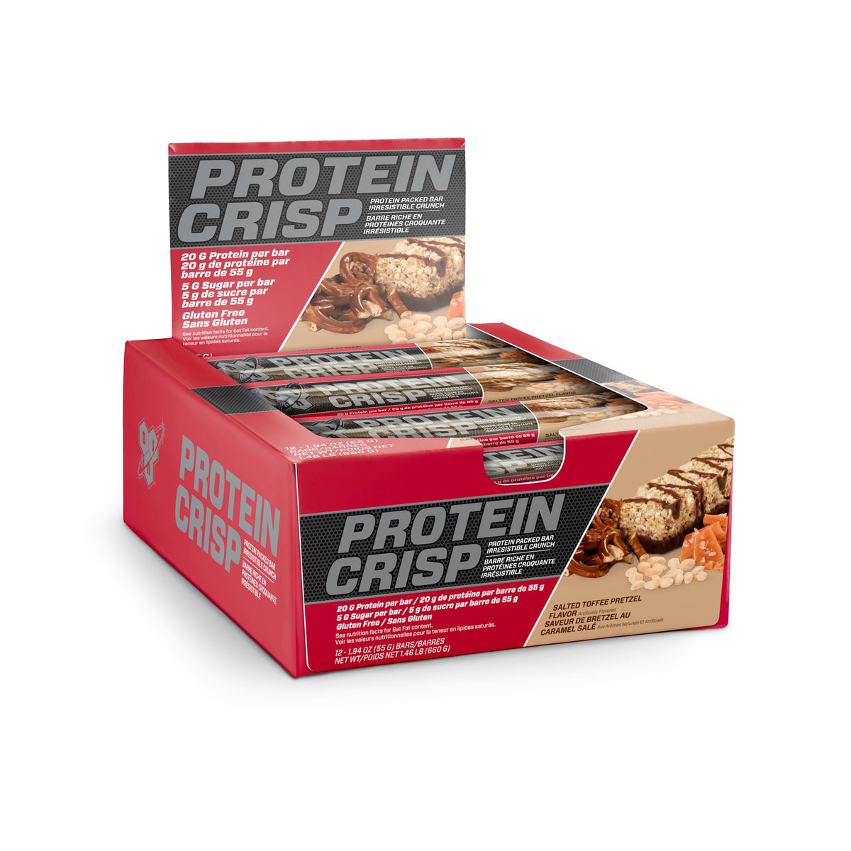 BSN Protein Crisp Bars for Convenient High-Protein Snacking
