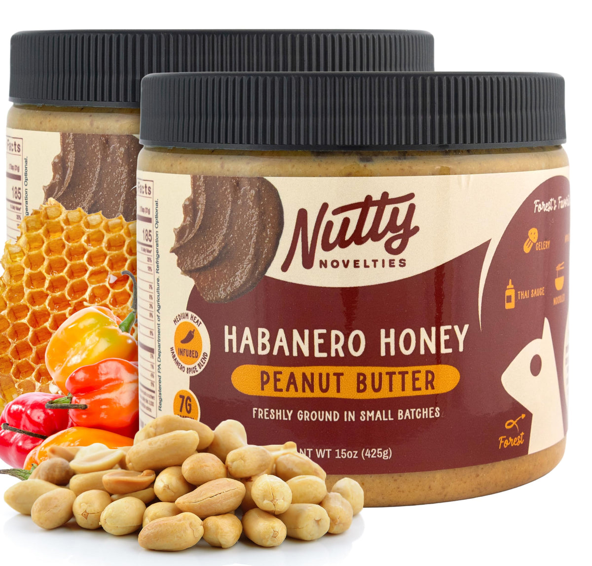 Nutty Novelties All-Natural High-Protein Peanut Butter