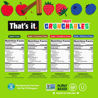 That's It. 100% Fruit Crunchables Variety Pack, 16-Pack