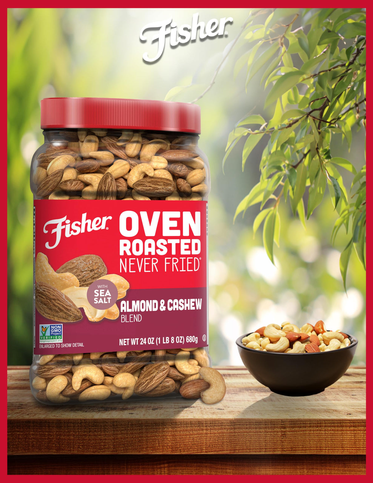 Fisher Snack Assorted Nuts Variety for Everyday Snacking