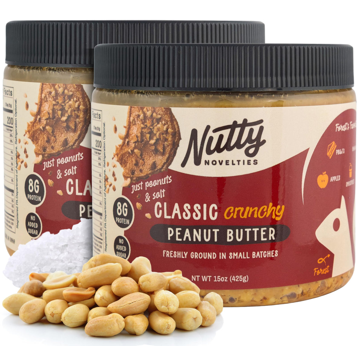 Nutty Novelties All-Natural High-Protein Peanut Butter