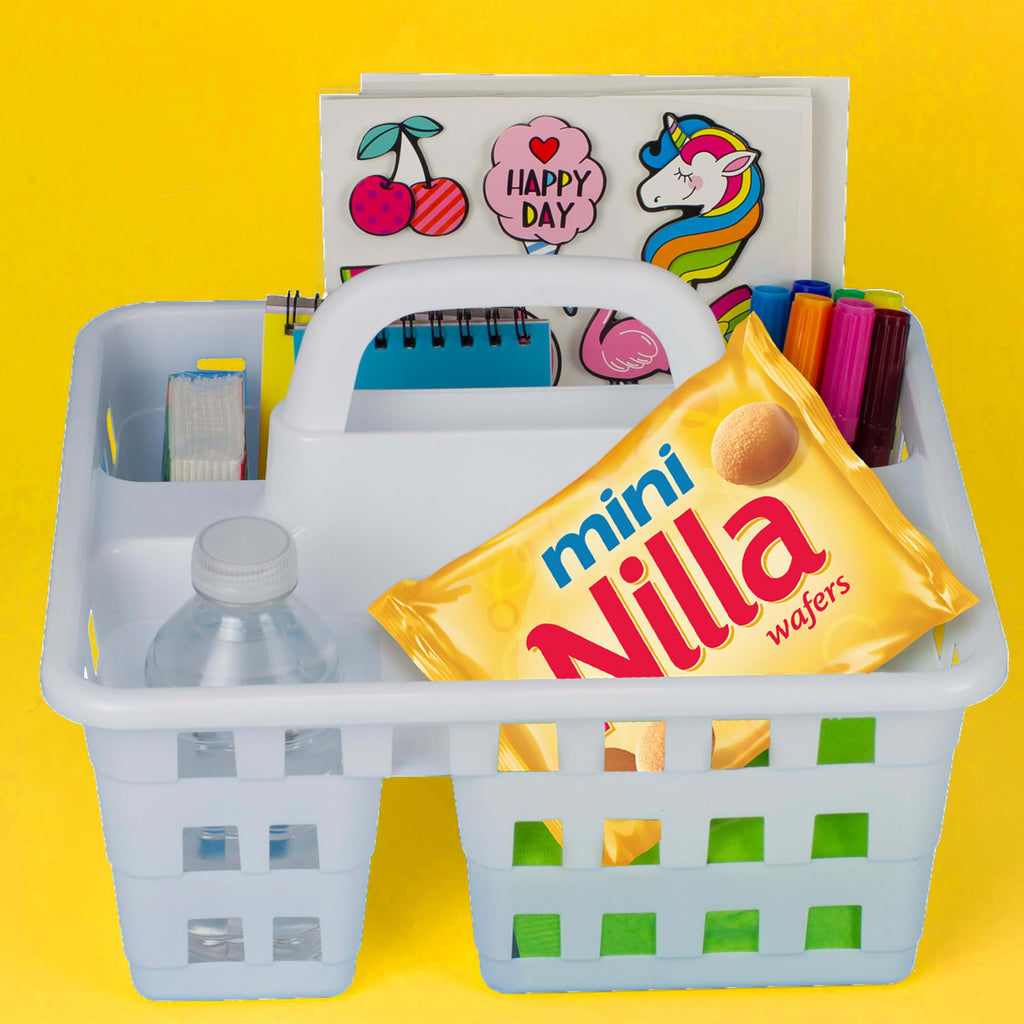 NILLA Mini Vanilla Wafer Cookies, 10 Snack Packs (80 Count)