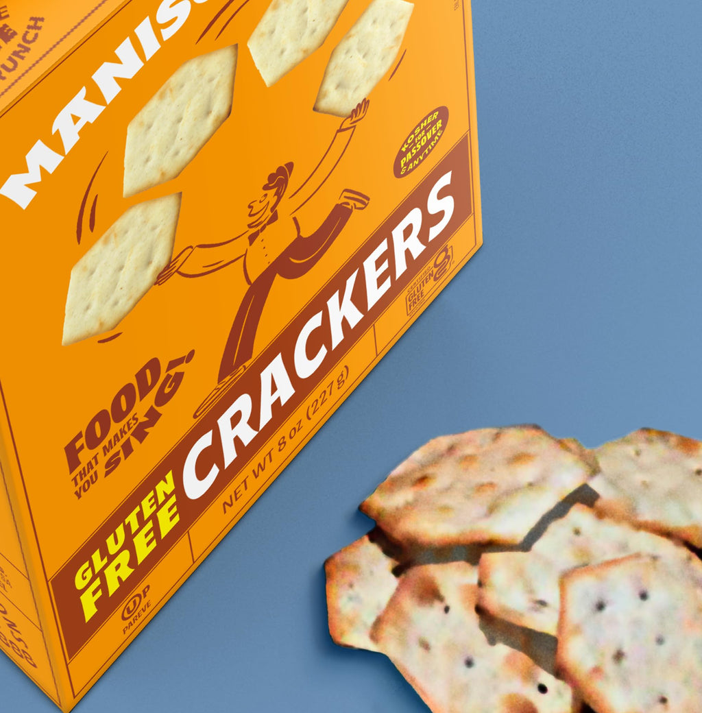 Manischewitz Gluten-Free Original Crackers, 8 oz (2-Pack)