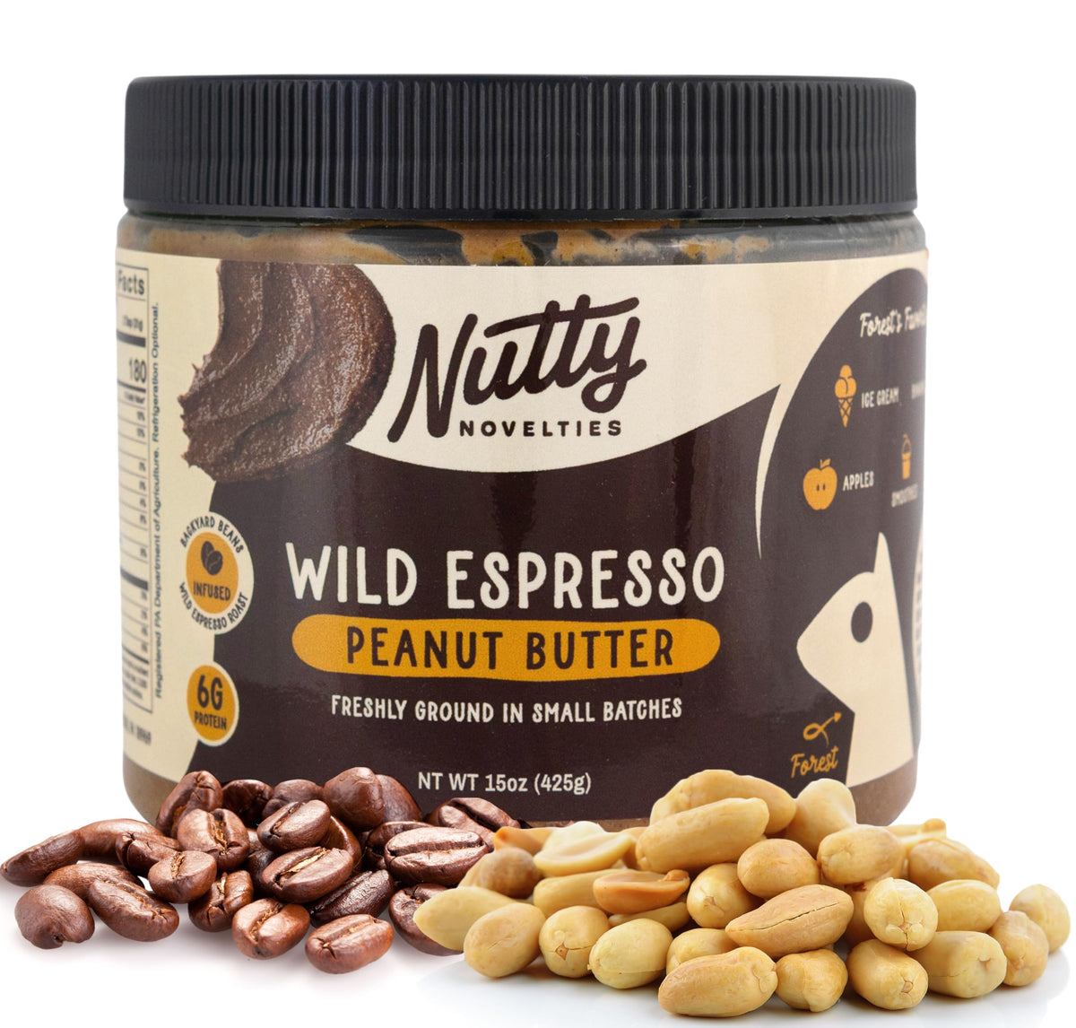 Nutty Novelties All-Natural High-Protein Peanut Butter