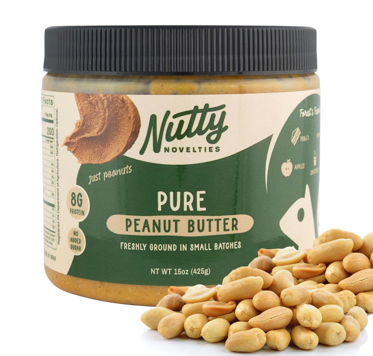 Nutty Novelties All-Natural High-Protein Peanut Butter