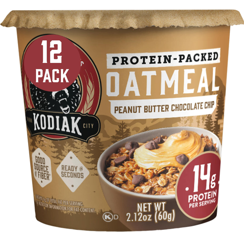 Kodiak Maple Brown Sugar High-Protein Instant Oatmeal Cups