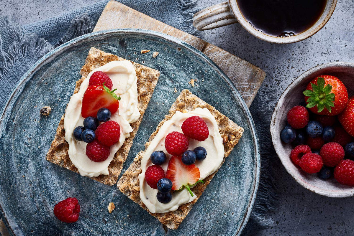 Ryvita Crispbread Crackers for Snacking & Toppings