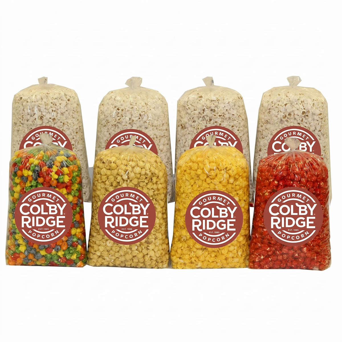5-Flavor Gourmet Popcorn Sampler, 16 Gallons (256 Cups)