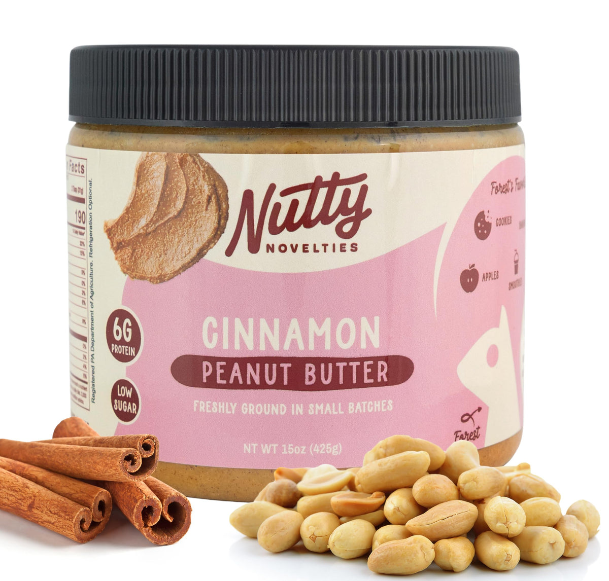 Nutty Novelties All-Natural High-Protein Peanut Butter